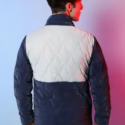 Campus Sutra Multicolored Regular Fit Quilted Jacket image 2