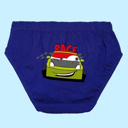 NUSYL Boys Pack Of 5 Printed Cotton Basic Brief NUBCBRFPO5.0012 image 4