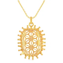 Malabar Gold and Diamonds 22k Gold Pendant without Chain for Women image 1