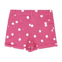 Allen Solly Junior Pink & White Printed Shorts image 2