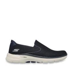 Skechers Men's GO WALK 6 - ANAGLYPH Navy Walking Shoes image 1