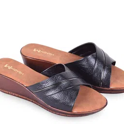 M MISAZH Women Wedge Open Toe Heels image 5