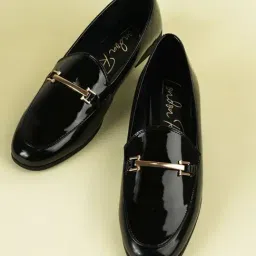 London Rag Women's Black Casual Loafers-image-20