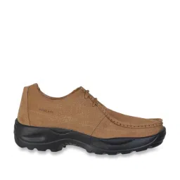 Woodland Men's Camel Casual Shoes image 1