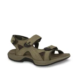 Woodland Men's Khaki Floater Sandals image 2