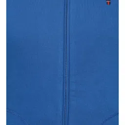 Louis Philippe Blue Regular Fit Sweatshirt image 4