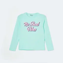 Fame Forever by Lifestyle Kids Blue Cotton Printed Full Sleeves T-Shirt-picture-38