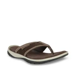 Woodland Men's Brown Thong Sandals image 2