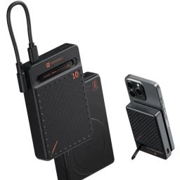 Portronics Chyro 10000Mah Magnetic Wireless Fast Charging Powerbank With Magsafe Mobile Stand-picture-30