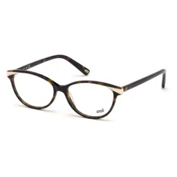 WEB EYEWEAR Brown Round Eye Frames for Women-image-77