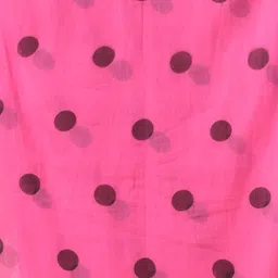 DESH BIDESH Polka Dot Print Saree image 4