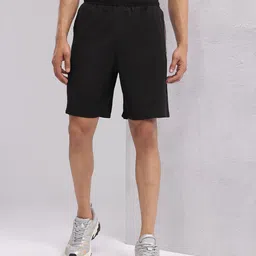 HRX by Hrithik Roshan Men Brand Logo Print Mid-Rise Training Shorts image 5