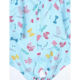 Allen Solly Junior Blue Printed Top image 3