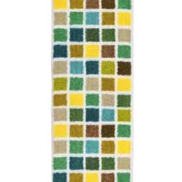 Saral Home Green Polyester Modern Runner image 3