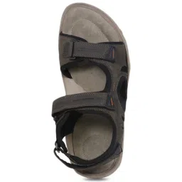 Woodland Men's Olive Floater Sandals image 3