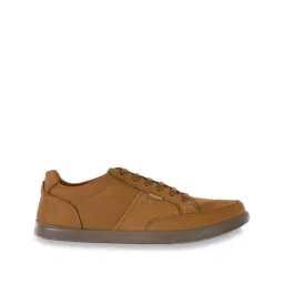 Woodland Men's Camel Casual Sneakers image 1
