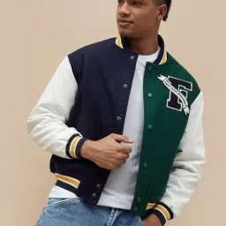 Fame Forever by Lifestyle Green Blended Regular Jacket-image-46