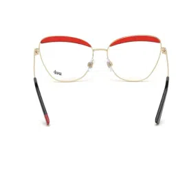 WEB EYEWEAR Gold Butterfly Eye Frames for Women image 4