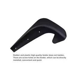 Automoto Cup Type Mud Flaps Splash Guard Front & Rear for Mahindra Kuv100 All Models (Set of 4) image 3