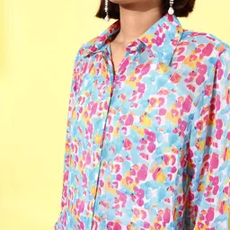 ANVI Be Yourself Printed Chiffon Co-Ords image 2