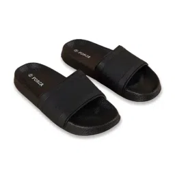 Forca By Lifestyle Men's Black Slides image 3