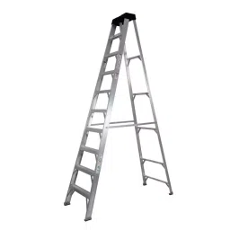 Liberti 1400 Series 304.8 cm (10 ft) Aluminium Heavy Duty Step Ladder 136 Kg Load Capacity, 1410 image 1