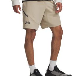 Under Armour Brown Slim Fit Sports Shorts-picture-37