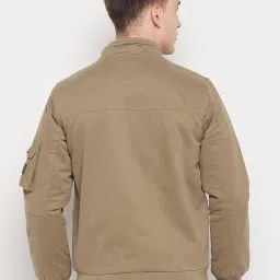 Duke Khaki Slim Fit Jacket image 2