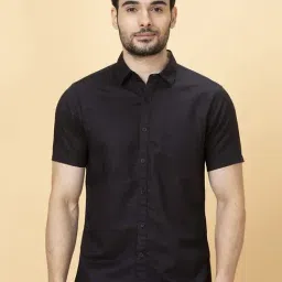 Being Human Black Slim Fit Shirts-picture-17