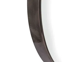 cocovey Black Metal Wall Mirror image 2