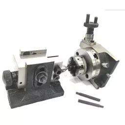 Assorts Cast Iron & Tool Steel Rotary Table & Small Chucks 80 mm (3 Inch) image 2