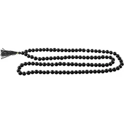 AURRA STORES Unisex Black Crystal Beads Mantra Chanting Chain-picture-25
