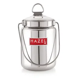 HAZEL Silver Stainless Steel Multipurpose Container (2000 ML) image 2