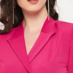 MADAME Pink Midi Jumpsuit image 5