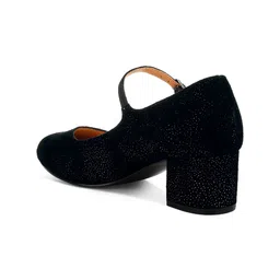 RAG & CO Suede Block Pumps image 3