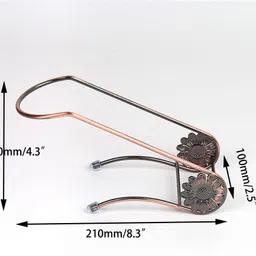 Craft Capital Wine Bottle Holder- Countertop Wine Rack - Wine Holder for Wine Storage - Red Bronze Metal Wine Rack - Wine Racks Countertop - Small Wine Rack - Tabletop Wine Rack (2) image 3