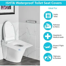 ISHTA Toilet Seat Cover Pack of 3 image 2