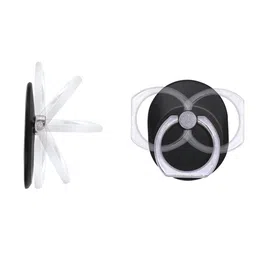 bowiemall Mobile Holder Ring, Cell Phone Ring Holder 360°Rotation Finger Ring Stand, Cell Phone Kickstand Compatible with Most of Phones, Tablet and Case, (1PCS Black) image 4