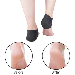 asram ORENAME Plantar Fasciitis Inserts Pads,Gel Heel Cushion,Silicone Heel Protectors,Heel Guards and Heel Cups Great for Plantar Fasciitis,Cracked Heels, Achilles Tendinitis & Heel Sore, for Women & Men image 5