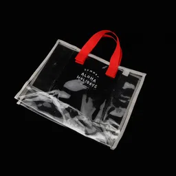 meiyya Transparent PVC Handbag, Outdoor Outdoor Waterproof Bag, with Handles Beach for Swimming image 4