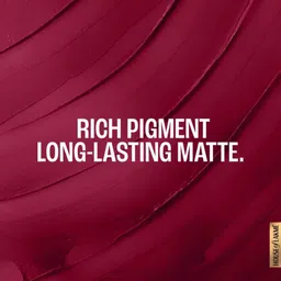 LAKMÉ Forever Matte Lipstick, Made With French Rose Oil Extracts, Red Crimson, 4.5G image 4