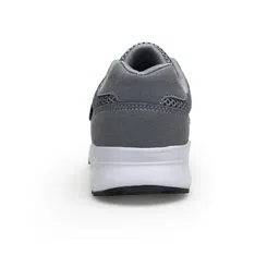 leader show Women's Casual Flats Non-Slip Sneakers Lightweight Safety Comfort Walking Shoes(6, Gray) image 4
