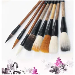 maya star Adult Large Chinese Calligraphy Training Writing Brush Sumi Drawing Watercolor Kanji Brush for Beginner(Culture #31) image 2