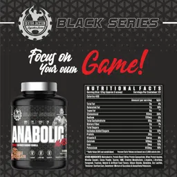 Dexter Jackson Black Series Anabolic | Premium Lean Mass Gainer | Double Chocolate Flavor | 22 Serving, 6Lbs image 5