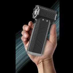 suzilo Air Blower - Super Jet Fan V.2, Turbo Powered Portable Mini Blower, Industrial 150000 RPM Air Duster for Car, Cleaning, Camping (Blue) image 3