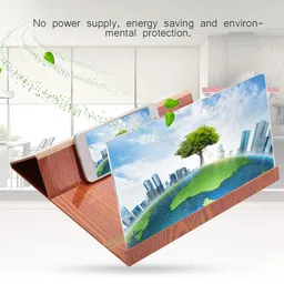 12in Phone Screen Amplifier, Clear Pictures Screen 4-6 Times Enlarging Eco-Friendly TPU Screen Amplifier, for Smart Phones Home image 5