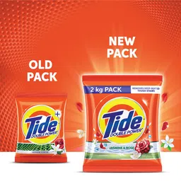 Tide Plus Double Power Detergent Washing Powder Jasmine & Rose 2kg image 3