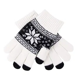 krystle Unisex Wool Touch Screen Magic Knitted Gloves (Multicolour, Free Size) image 5