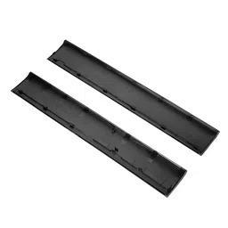 qiilu Ps3 Fat Faceplate Ps3 Super Slim Trim Abs Black Replacement Left Right Faceplate Cover Shell Case for Ps3 Slim Console image 5