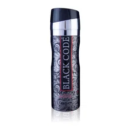 st louis St. Louis Black Code Deodorant Body Spray | For Men & Women | 200 ml Long-Lasting Fragrance | Deo as Ideal Gift for Birthdays, Anniversaries & Special Occasions | All-Season Deodorant image 1
